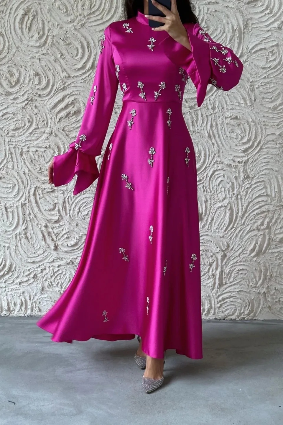 evening dress,modestfashion,modest,dress,robe de soirée