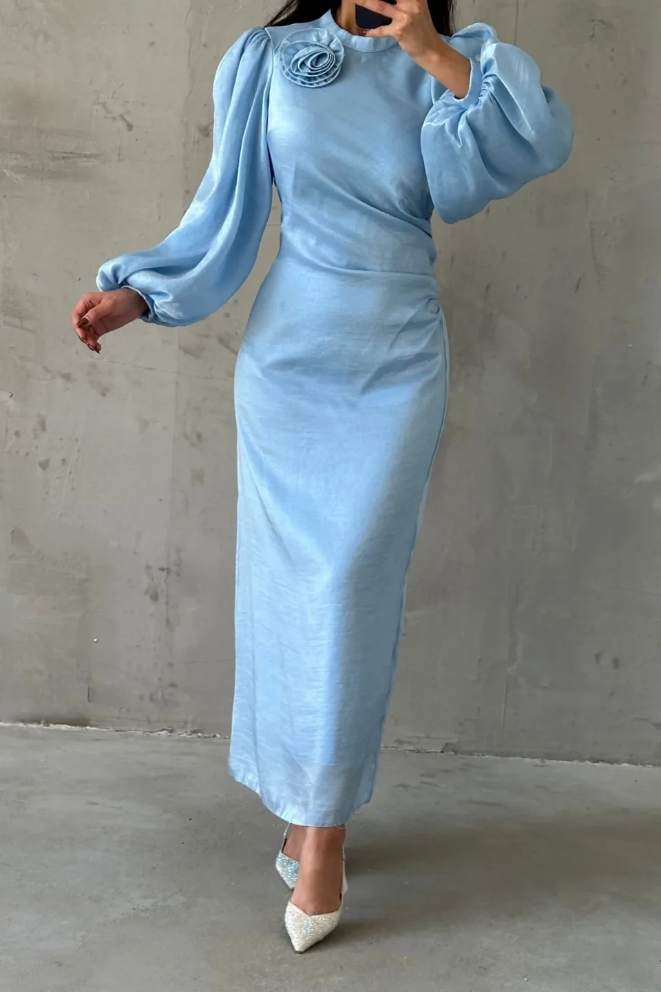 m a l y a modest evening dress