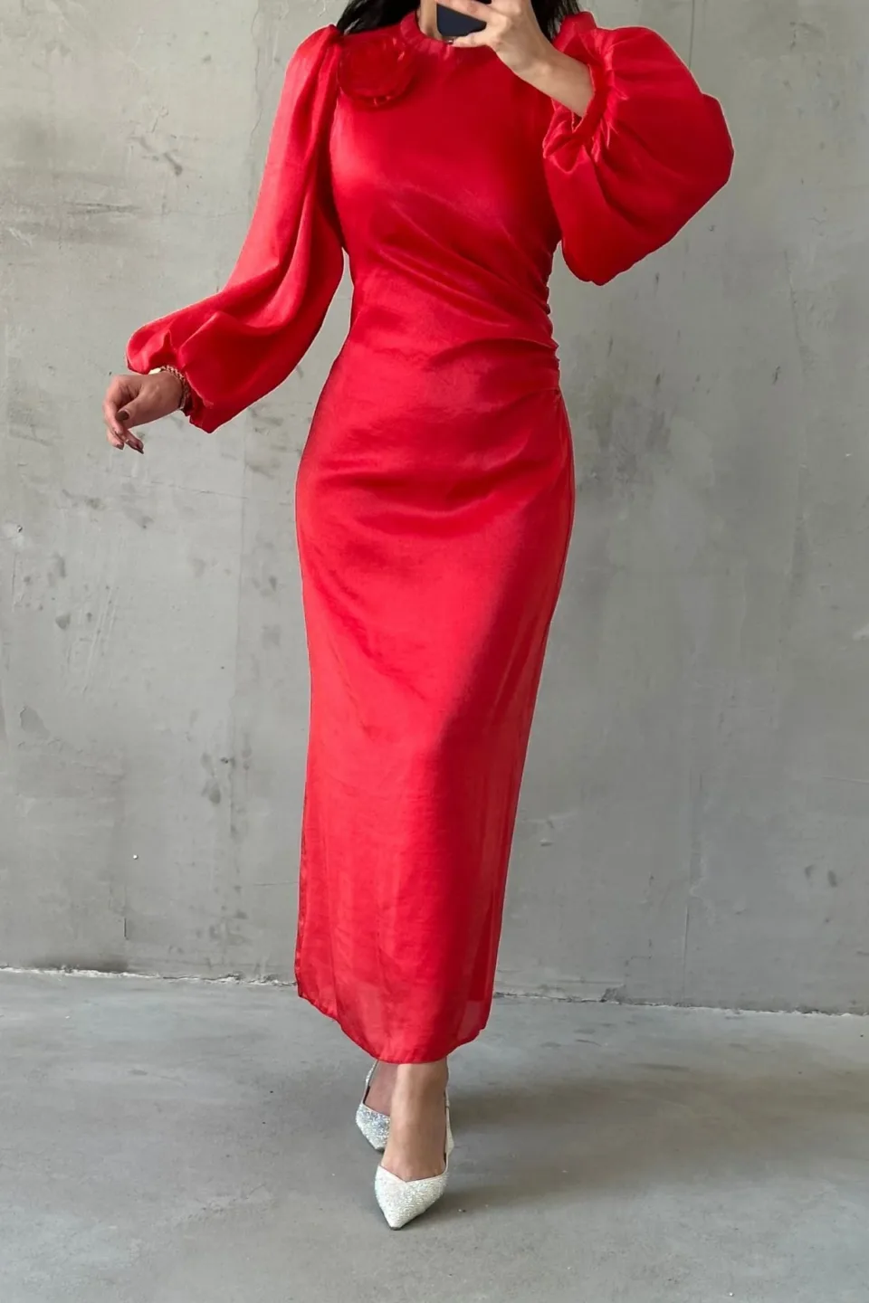 m a l y a modest evening dress
