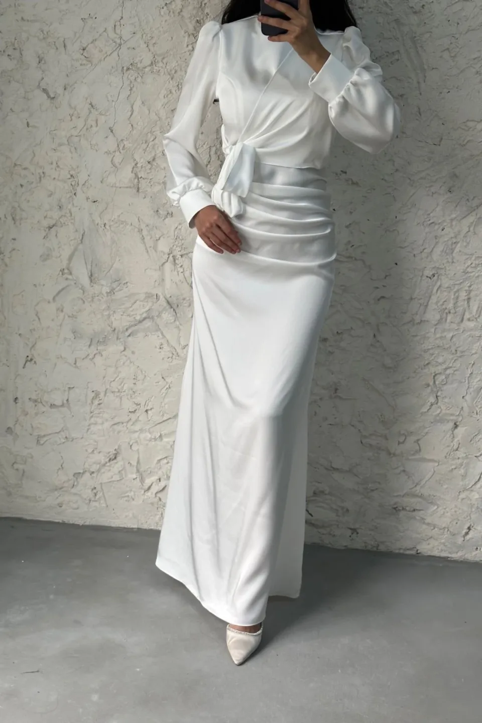 d e r y a elegant wedding dress