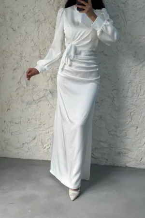d e r y a elegant wedding dress